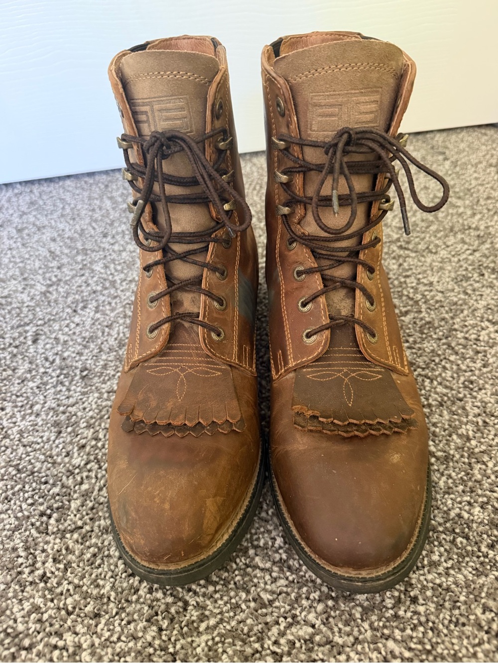 Ariat Lace-Up Moc Toe Boots